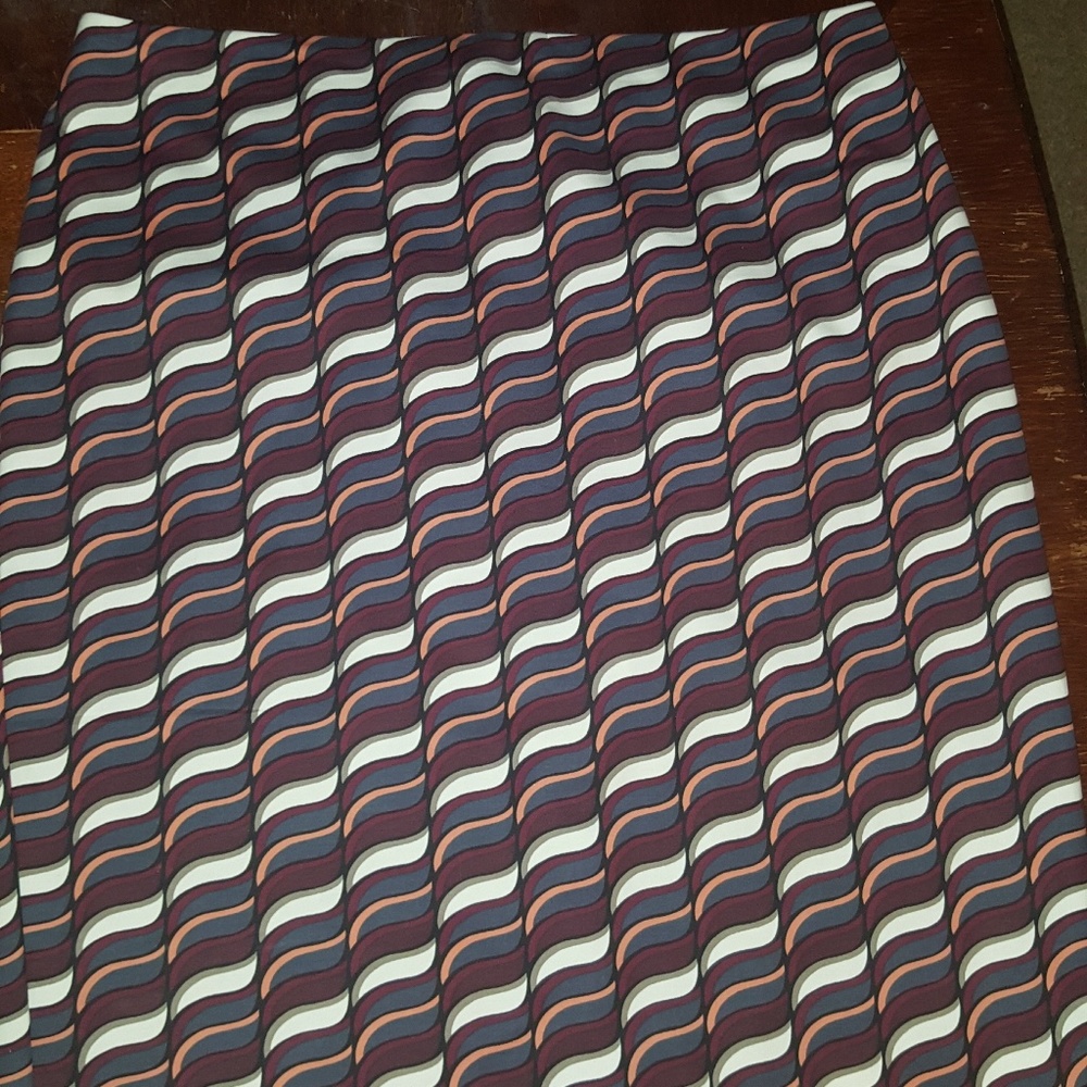 Ann taylor Factory Patterned Pencil Skirt